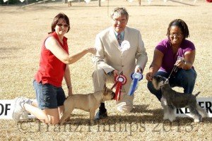 Peter Jolley with Utility group winners